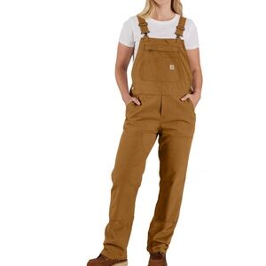 WOMEN'S WORK OVERALL - LOOSE FIT - CANVAS - RUGGED FLEX - DOUBLE KNEE